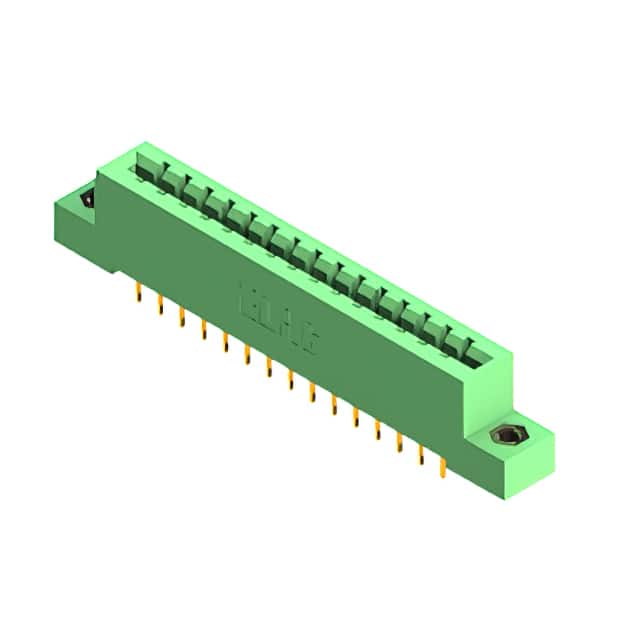 837-015-558-107 CONN EDGE SGL FMALE 15POS 0.156