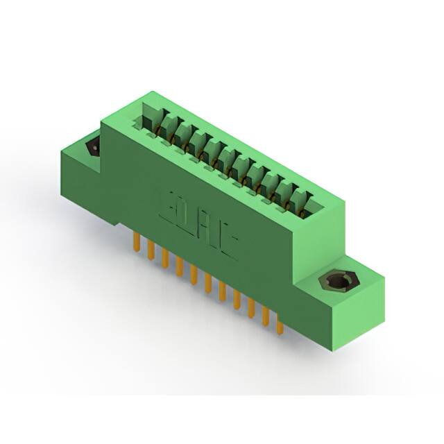 842-022-521-207 CONN EDGE DUAL FMALE 22POS 0.100