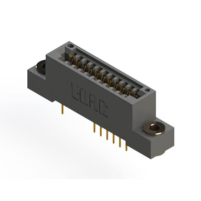 895-022-524-203 CONN EDGE DUAL FMALE 22POS 0.100