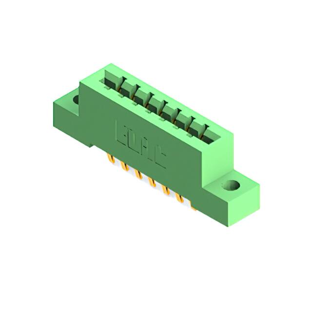 837-014-560-204 CONN EDGE DUAL FMALE 14POS 0.156