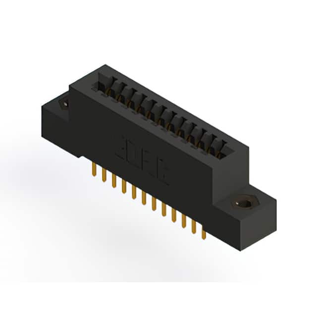 892-024-521-208 CONN EDGE DUAL FMALE 24POS 0.100