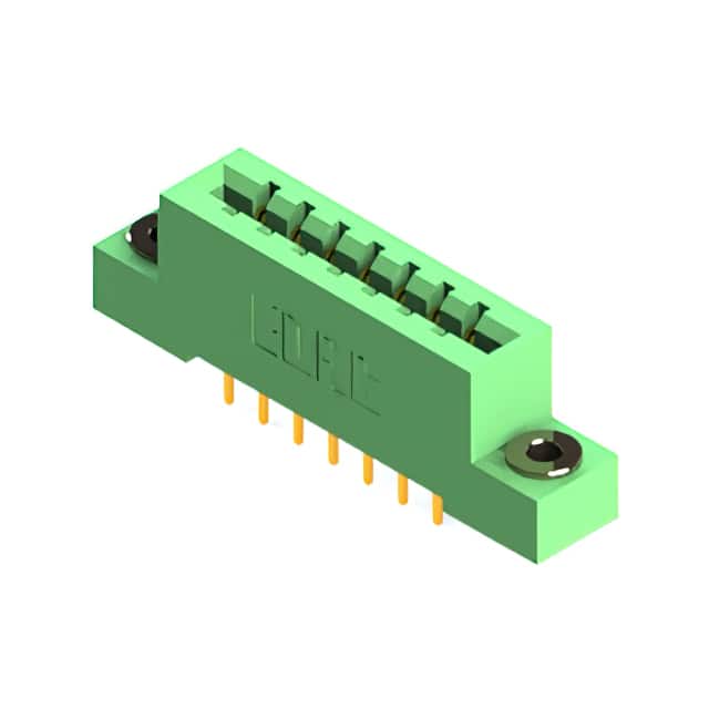 837-014-521-203 CONN EDGE DUAL FMALE 14POS 0.156