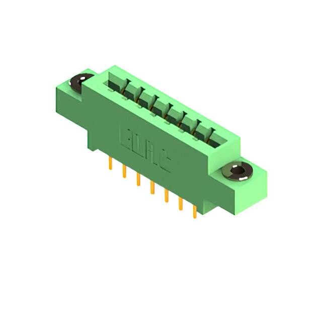 837-014-523-803 CONN EDGE DUAL FMALE 14POS 0.156