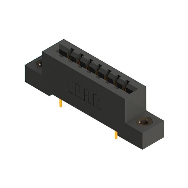 887-014-521-208 CONN EDGE DUAL FMALE 14POS 0.156