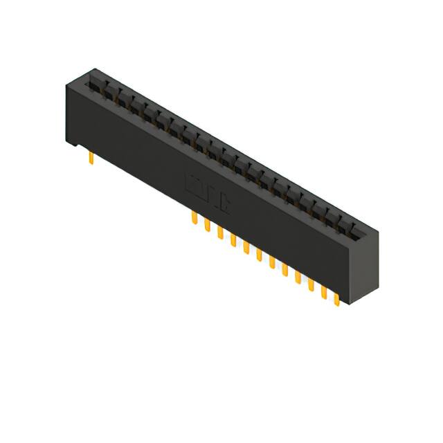887-040-544-201 CONN EDGE DUAL FMALE 40POS 0.156