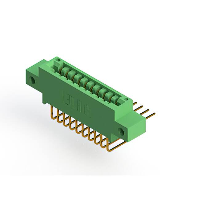 846-020-558-812 CONN EDGE DUAL FMALE 20POS 0.125