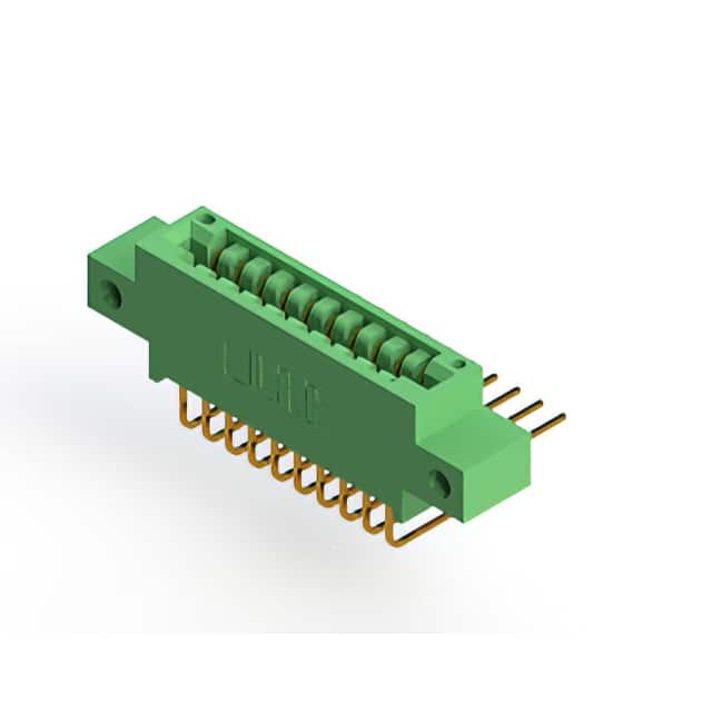 846-020-559-812 CONN EDGE DUAL FMALE 20POS 0.125