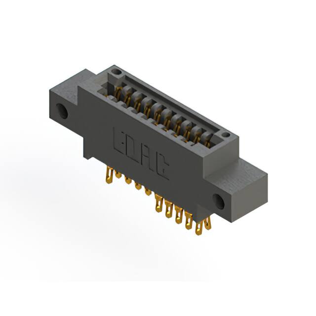 895-020-555-812 CONN EDGE DUAL FMALE 20POS 0.100