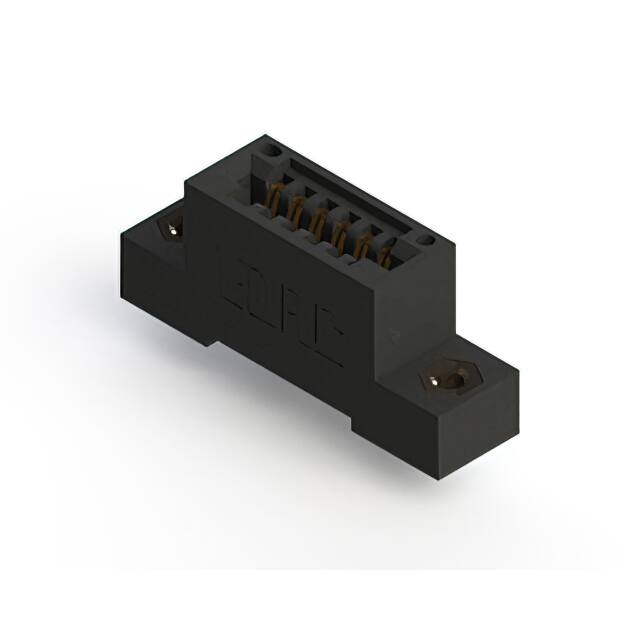 895-006-500-108 CONN EDGE SINGLE FML 6POS 0.100