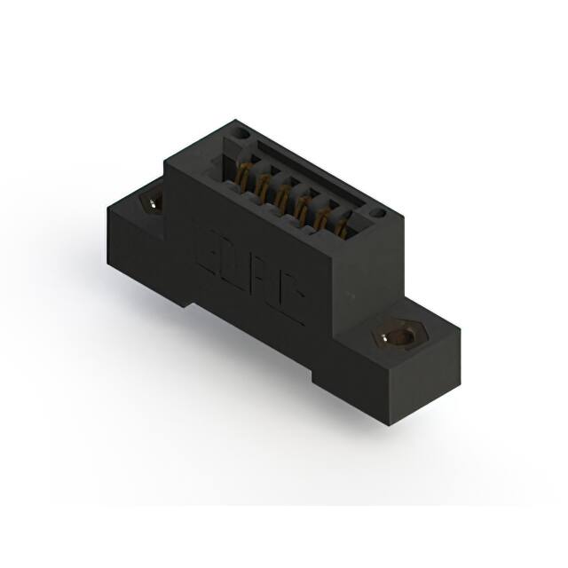 895-006-500-107 CONN EDGE SINGLE FML 6POS 0.100