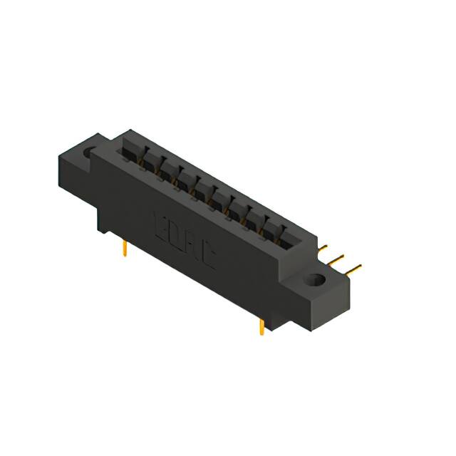 887-018-558-804 CONN EDGE DUAL FMALE 18POS 0.156