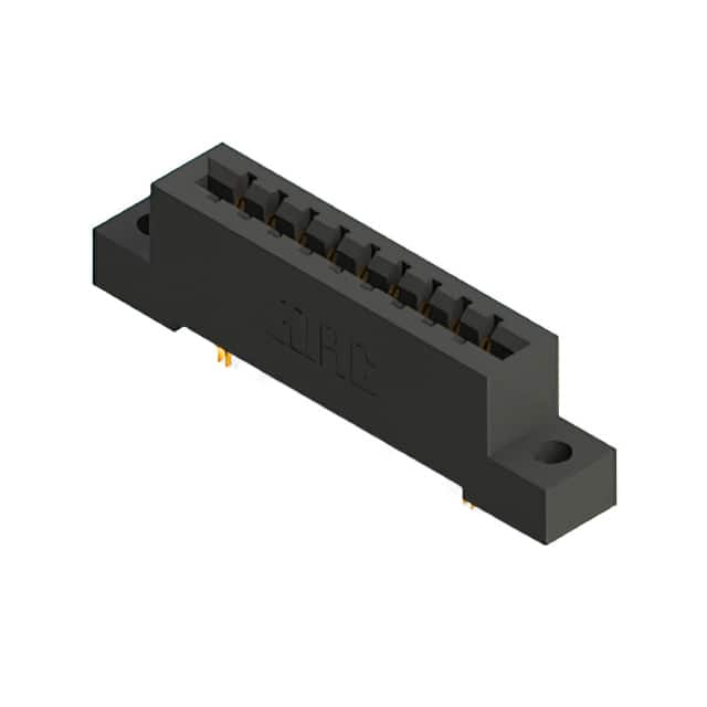 887-018-555-204 CONN EDGE DUAL FMALE 18POS 0.156