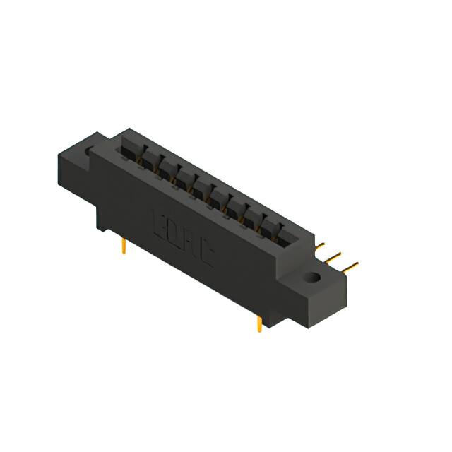 887-018-558-802 CONN EDGE DUAL FMALE 18POS 0.156