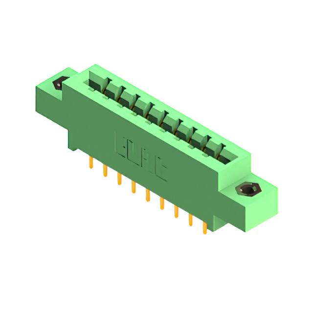 837-018-521-808 CONN EDGE DUAL FMALE 18POS 0.156