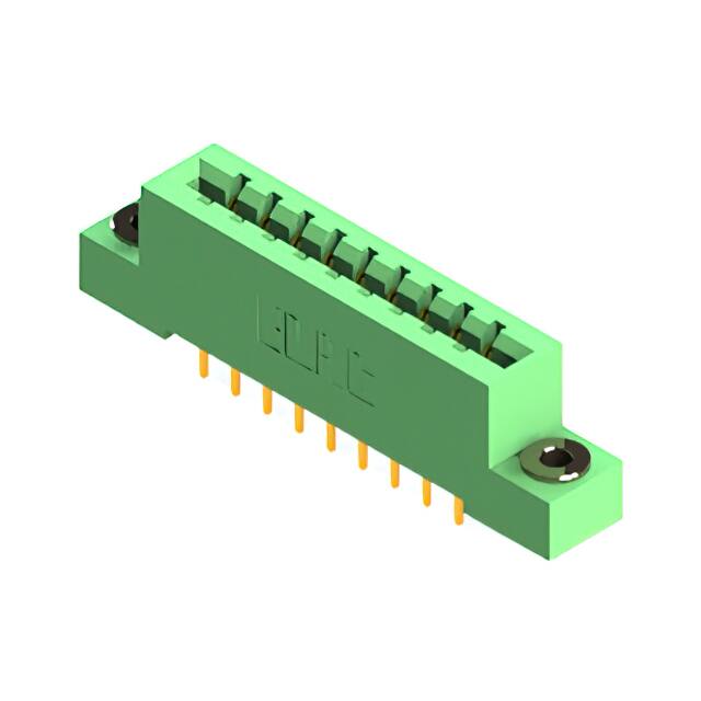 837-018-521-203 CONN EDGE DUAL FMALE 18POS 0.156