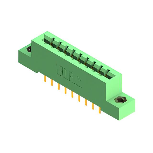 837-018-520-207 CONN EDGE DUAL FMALE 18POS 0.156