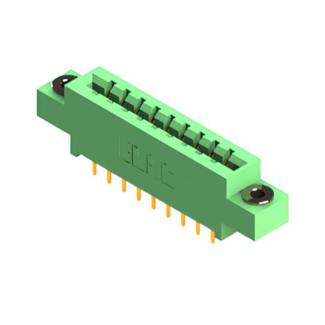 837-018-521-803 CONN EDGE DUAL FMALE 18POS 0.156