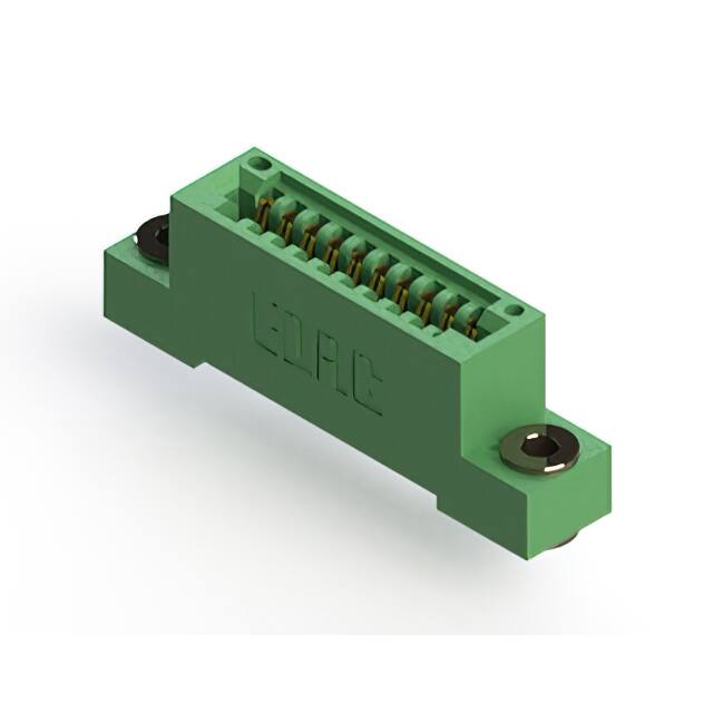 845-010-520-103 CONN EDGE SINGLE FML 10POS 0.100