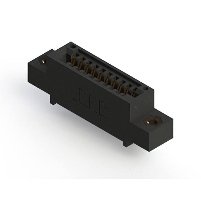 895-010-525-408 CONN EDGE SINGLE FML 10POS 0.100