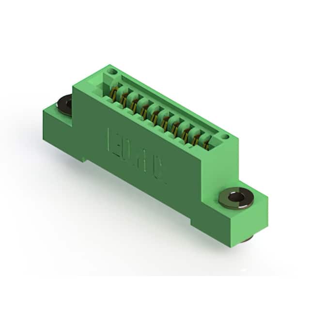845-010-525-103 CONN EDGE SINGLE FML 10POS 0.100