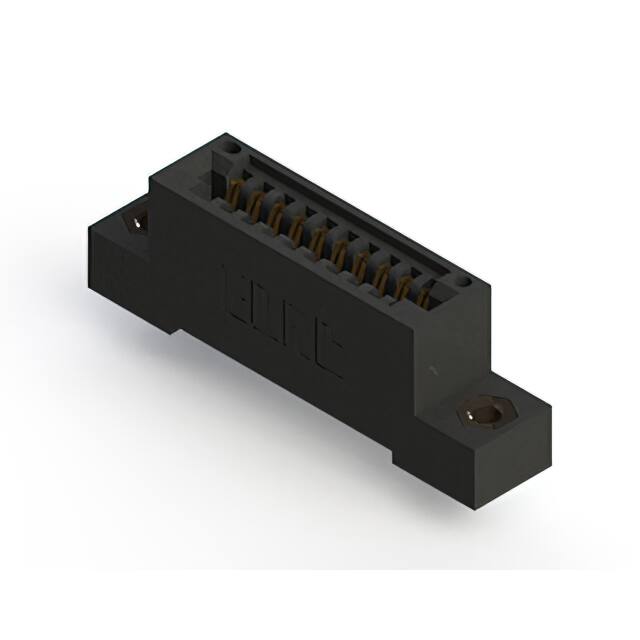 895-010-525-107 CONN EDGE SINGLE FML 10POS 0.100
