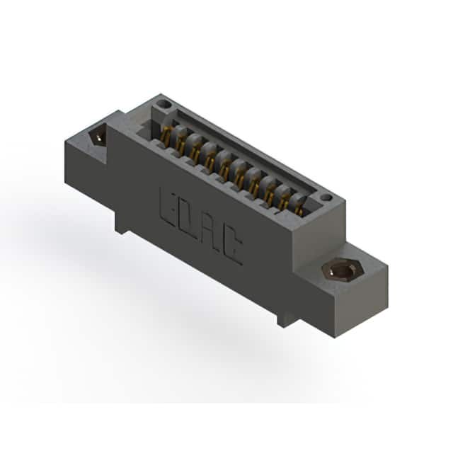 895-010-524-407 CONN EDGE SINGLE FML 10POS 0.100