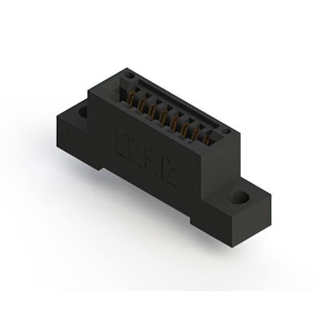 895-008-500-104 CONN EDGE SINGLE FML 8POS 0.100