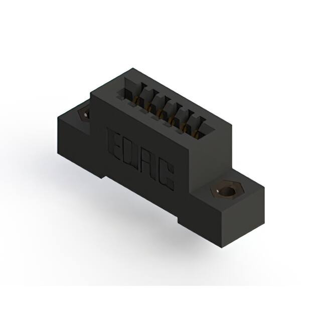 892-006-524-107 CONN EDGE SINGLE FML 6POS 0.100