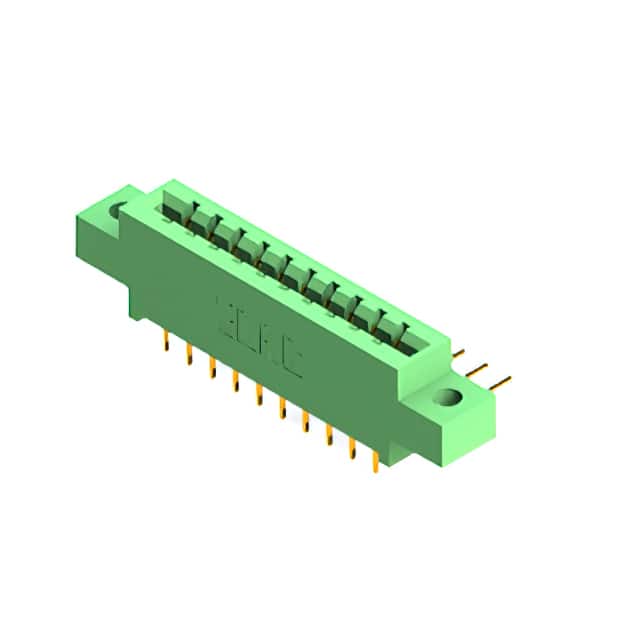 837-020-558-804 CONN EDGE DUAL FMALE 20POS 0.156