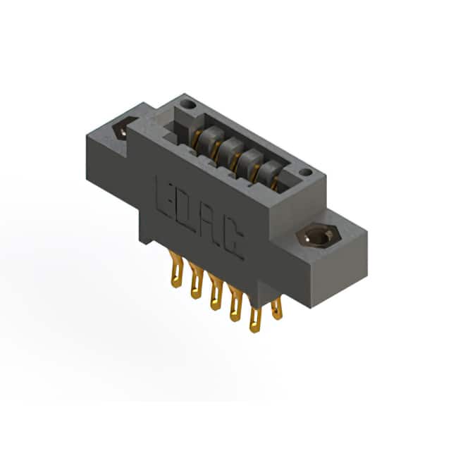 896-010-555-808 CONN EDGE DUAL FMALE 10POS 0.125