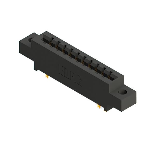 887-020-555-804 CONN EDGE DUAL FMALE 20POS 0.156