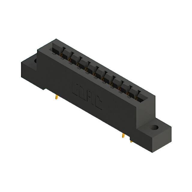 887-020-556-202 CONN EDGE DUAL FMALE 20POS 0.156