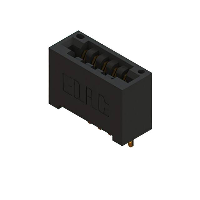 896-005-500-101 CONN EDGE SGL FMALE 5POS 0.125