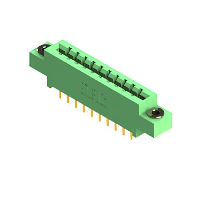 837-020-523-803 CONN EDGE DUAL FMALE 20POS 0.156