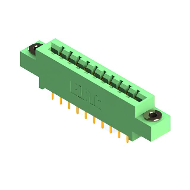 837-020-521-803 CONN EDGE DUAL FMALE 20POS 0.156