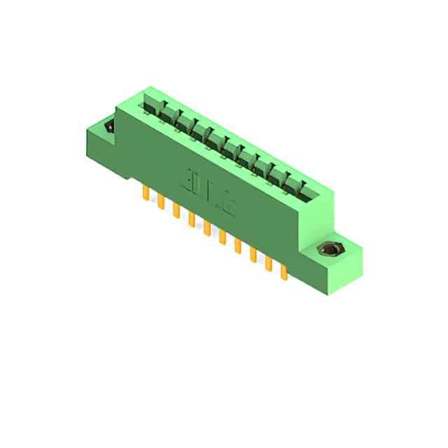 837-020-544-207 CONN EDGE DUAL FMALE 20POS 0.156