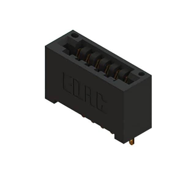 896-006-500-101 CONN EDGE SGL FMALE 6POS 0.125