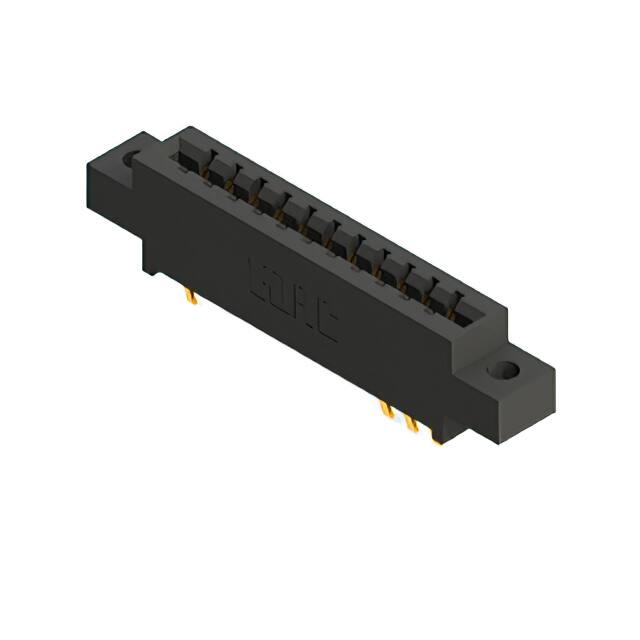 887-022-560-804 CONN EDGE DUAL FMALE 22POS 0.156