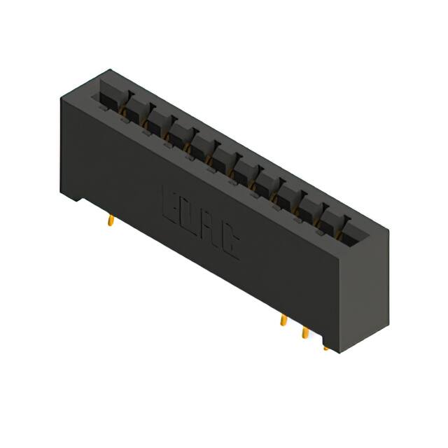 887-022-556-201 CONN EDGE DUAL FMALE 22POS 0.156