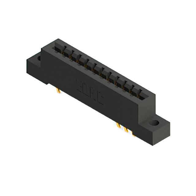 887-022-560-204 CONN EDGE DUAL FMALE 22POS 0.156
