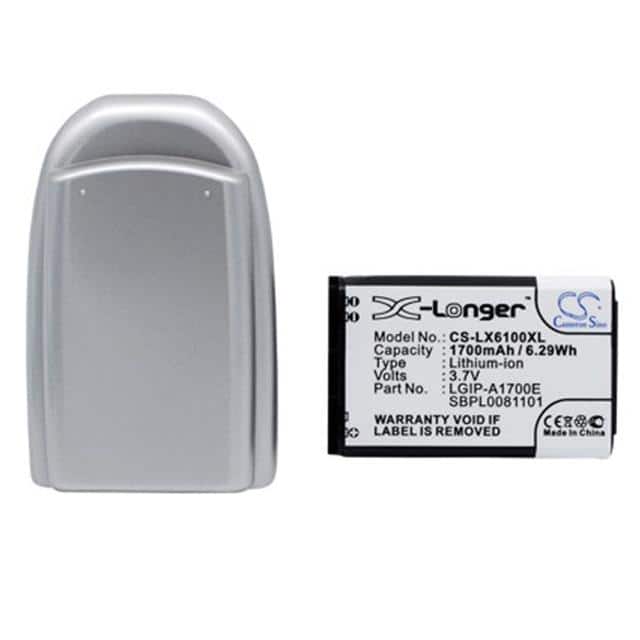 WX-RK43-6-LGIP-A1700E BATTERY Replacement for Lg LGIP-A1700E B