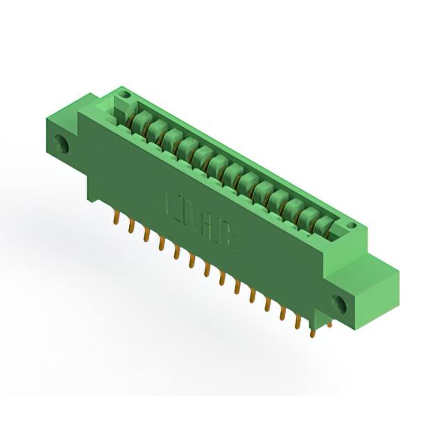 846-028-556-812 CONN EDGE DUAL FMALE 28POS 0.125