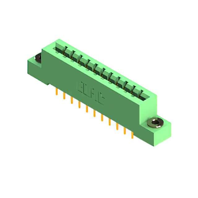 837-022-523-203 CONN EDGE DUAL FMALE 22POS 0.156