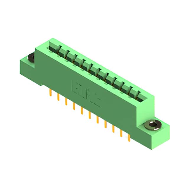 837-022-520-203 CONN EDGE DUAL FMALE 22POS 0.156