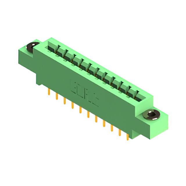 837-022-521-803 CONN EDGE DUAL FMALE 22POS 0.156
