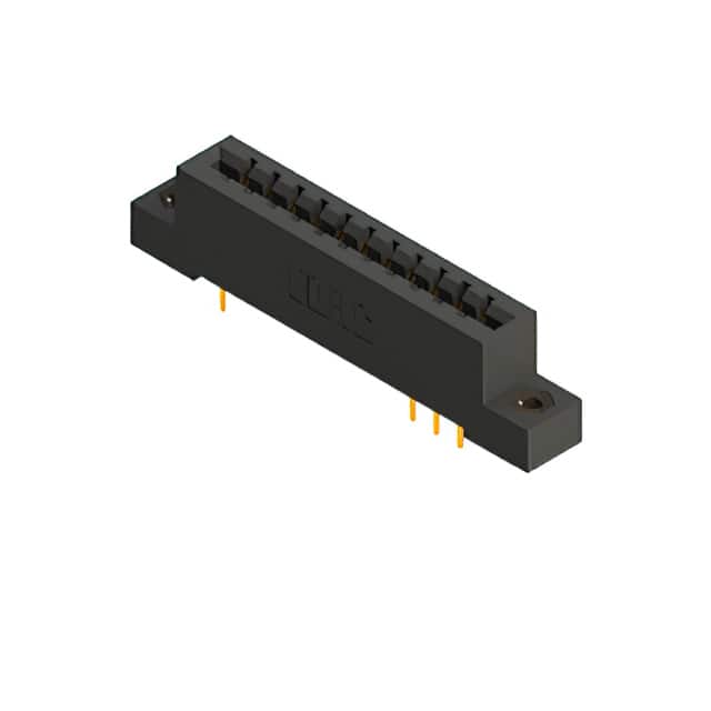 887-022-541-208 CONN EDGE DUAL FMALE 22POS 0.156
