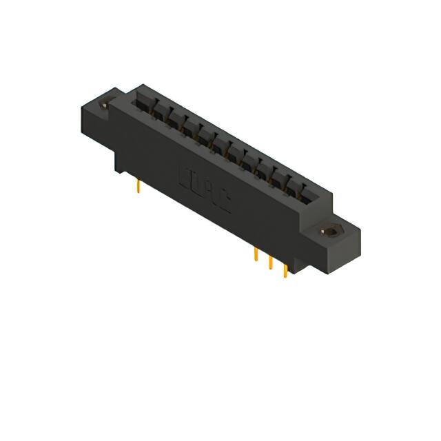 887-022-541-808 CONN EDGE DUAL FMALE 22POS 0.156