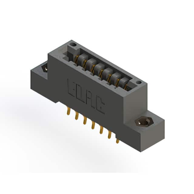 896-014-556-208 CONN EDGE DUAL FMALE 14POS 0.125
