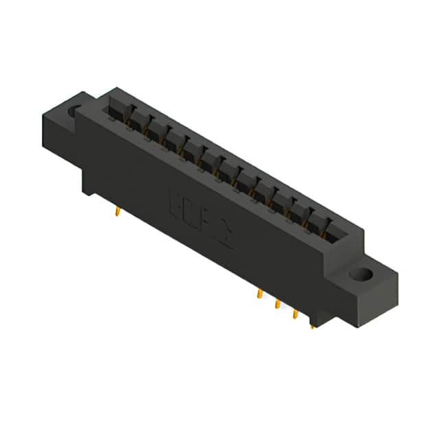 887-024-556-804 CONN EDGE DUAL FMALE 24POS 0.156