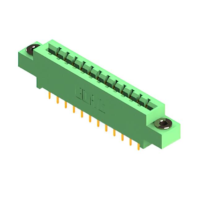 837-024-521-803 CONN EDGE DUAL FMALE 24POS 0.156